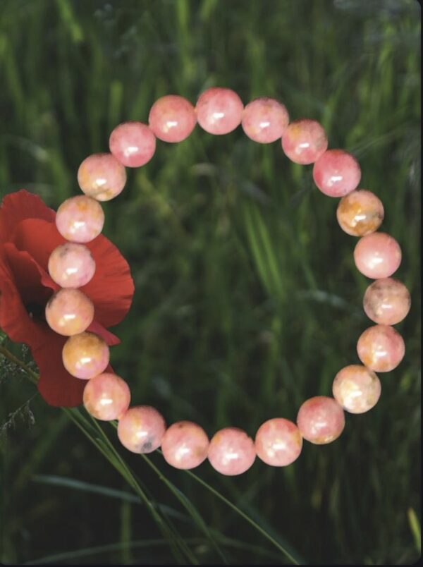 Bracelet en Rhodochrosite