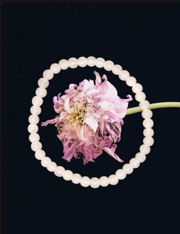 Bracelet enfant en quartz rose