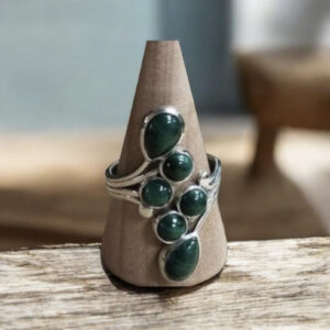 Bague en Malachite