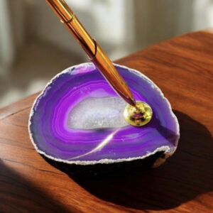 Porte-Stylo en Agate