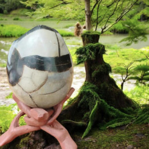 Œuf en Septaria Sauvage