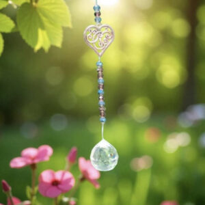 Sphère en Cristal-Capteur Solaire & Énergie Positive