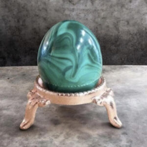 Œuf en Malachite