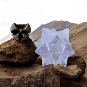 Étoile Merkaba en Améthyste