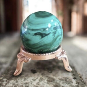 Sphère en Malachite