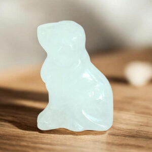 Chien en Cristal de Roche