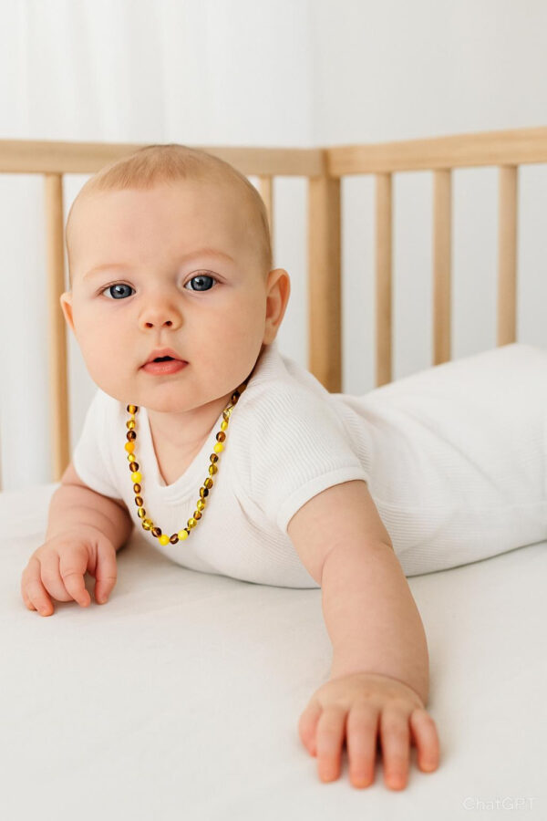 Collier Ambre Bébé 1