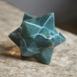 Étoile Merkaba en Aventurine