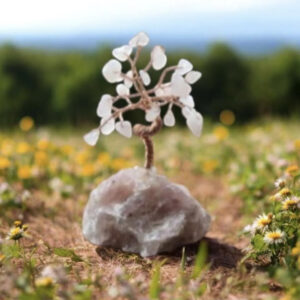 Arbre de Vie en Quartz Rose