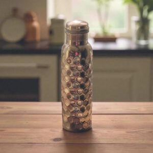 Gourde en Cuivre - Équilibre, Santé & Energie