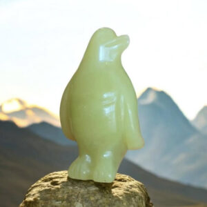 Pingouin en Jade Citron