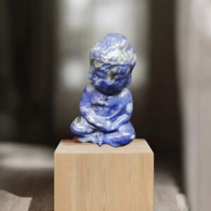 Bouddha en Sodalite