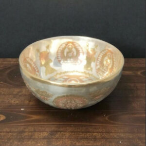 Bol Chantant Martelé Plaqué Argent Bouddha