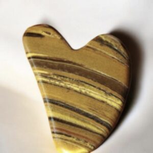 Pierre de Massage Gua Sha Oeil du Tigre