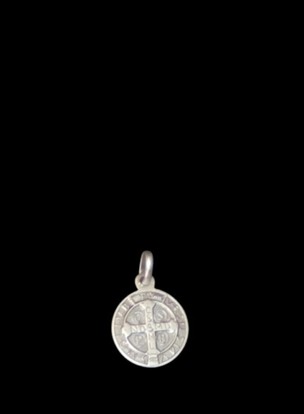 Médaille St Benoit en Argent 925 – Image 2