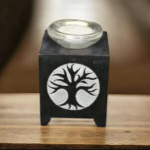 Brûleur Parfum avec Arbre de Vie