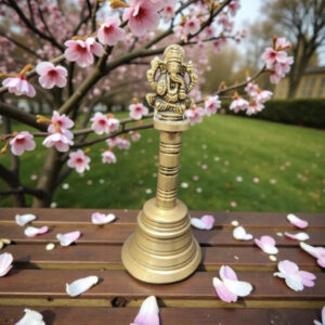 Cloche en Bronze avec Ganesh