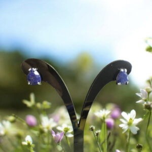 Boucles d’Oreilles en Lapis Lazuli et Argent 925