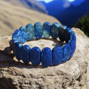 Bracelet Facetté en Lapis Lazuli