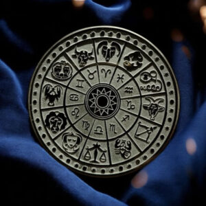 Roue Astrologique en Obsidienne