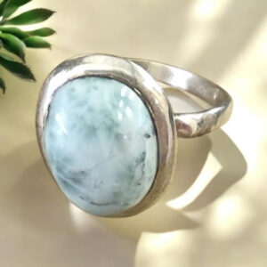 Bague en Larimar & Argent 925