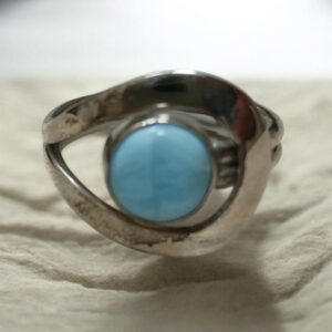 Bague en Larimar - Argent 925 -