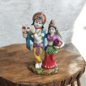 Statue Krishna & Radha L’Union Sacrée